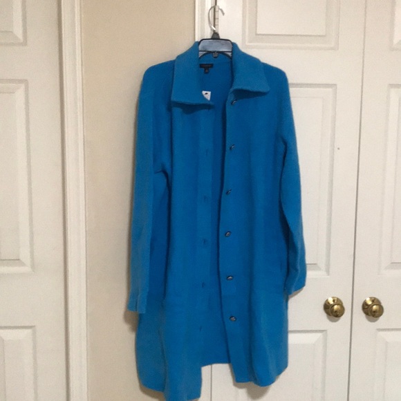 Talbots Stand Collar Coatigan - Picture 2 of 16